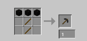 Furnace Pickaxe Recipe