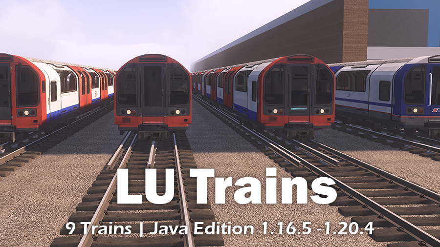 MTR London Underground Trains - Minecraft Mod