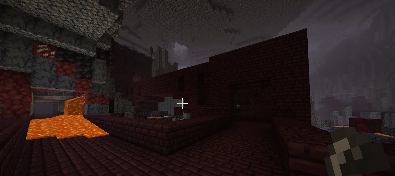 This is a fortress with wither skeletons(without the texture pack)