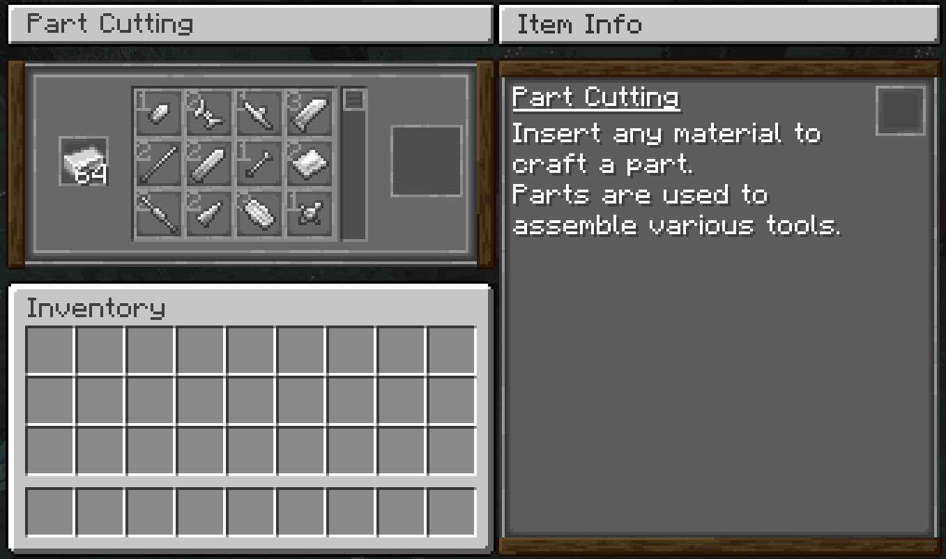 Part Cutting