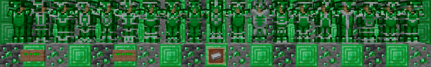 Emerald Armor Iron Trims
