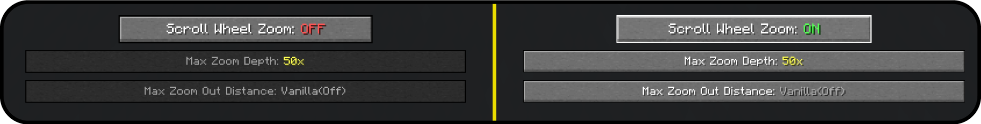 Zoom Options