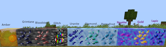 all the new ores