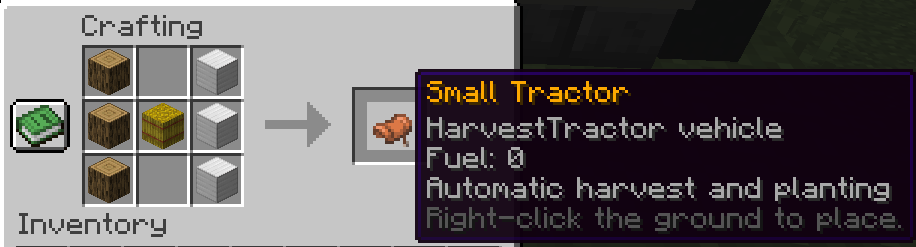 Small Tractor Recipe