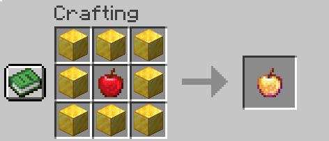 Enchanted Golden Apple crafting