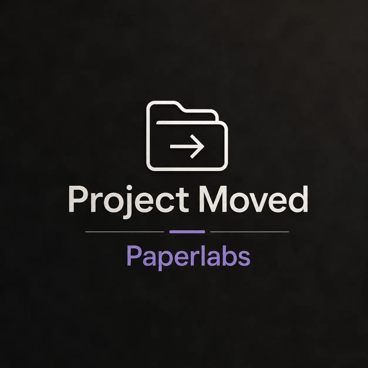 Project Moved