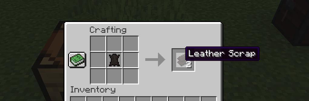 Leather Scrap Recipe