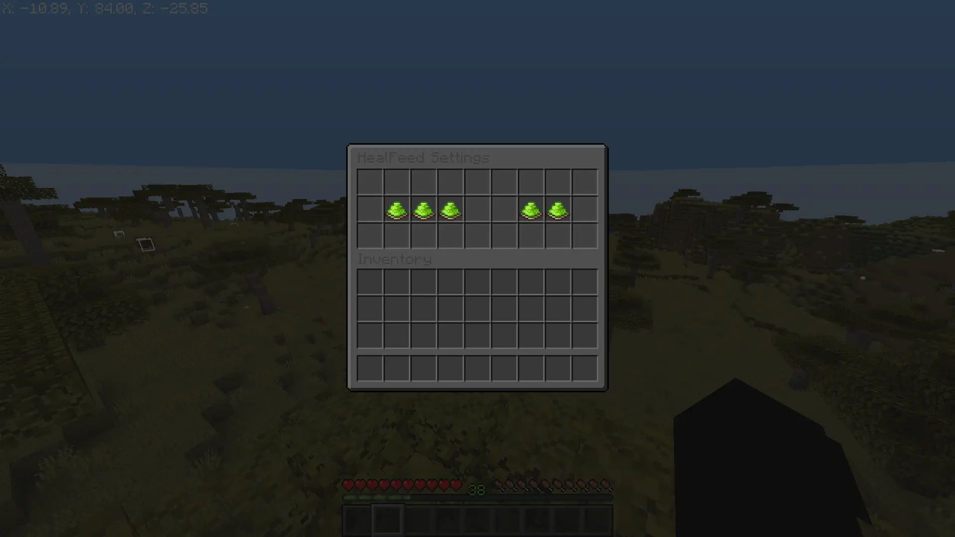 Settings Menu UI