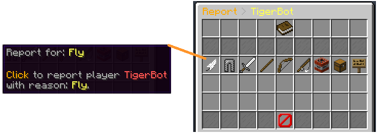 Reason menu