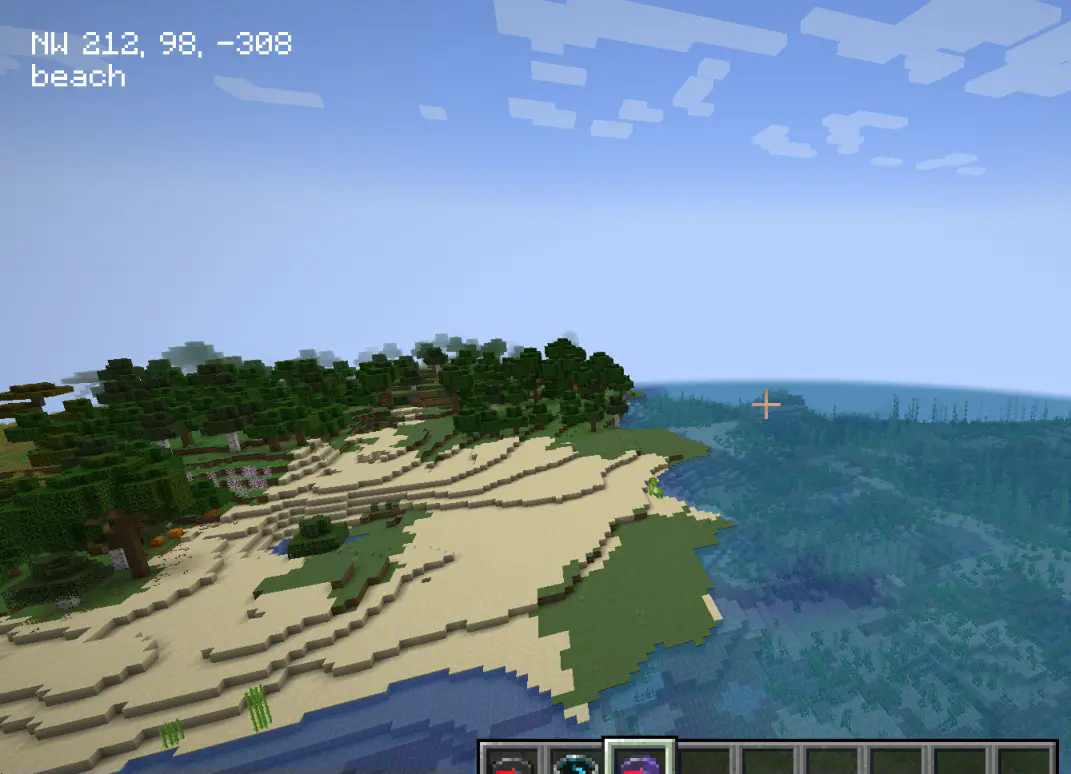 Coordinates and biome