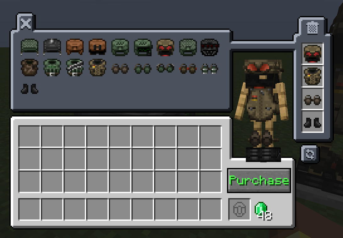 new ui and armors
