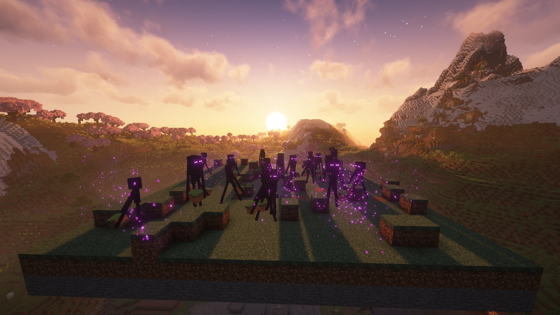 Vanilla Enderman Griefing Behavior