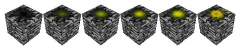Mana Well at each visible stage of fullness (empty to optimal absorption rate limit):