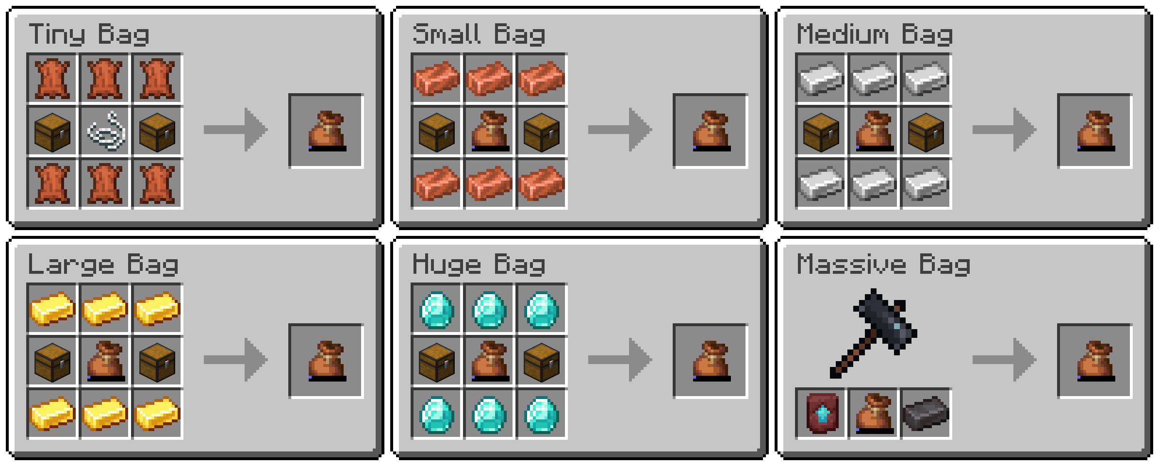 Crafting Recipes