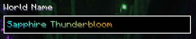 Gradient name