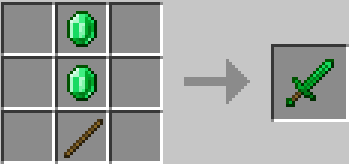 Emerald Sword Recipe