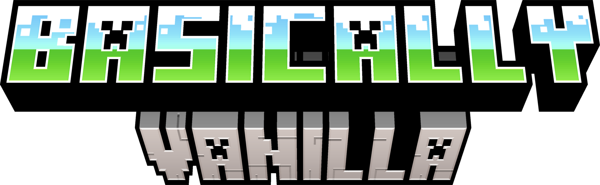 The Basically Vanilla logo.