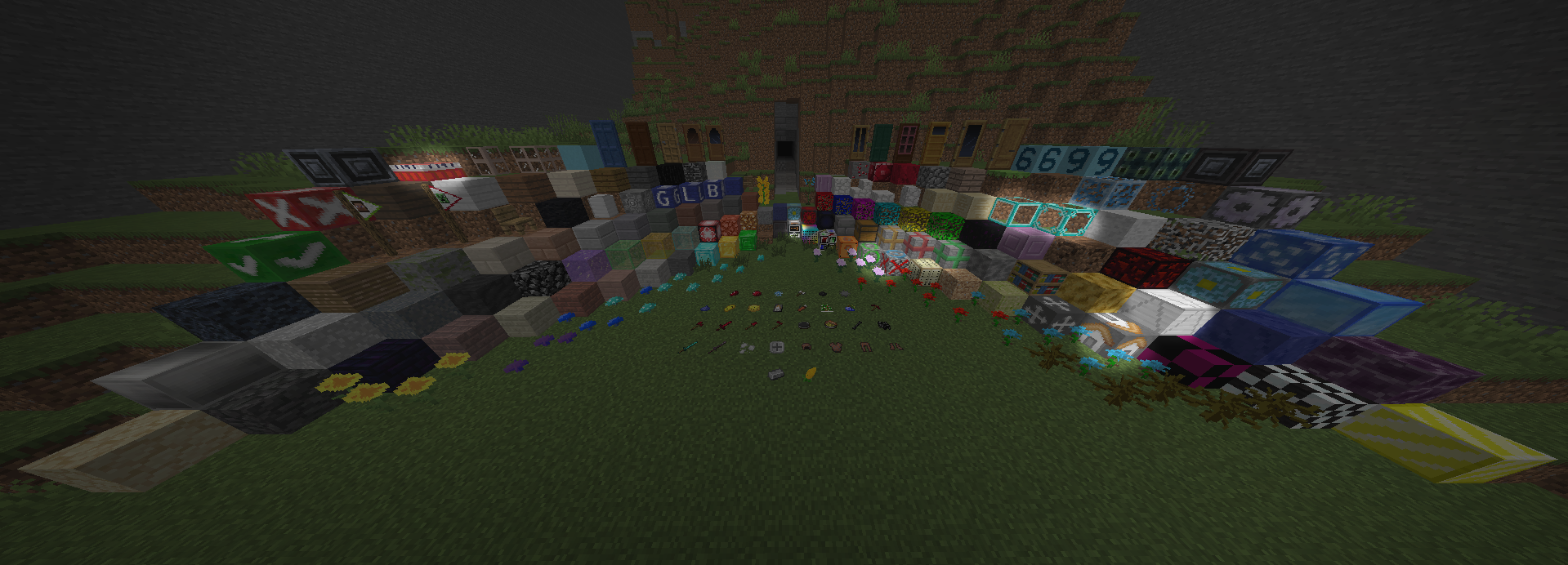 Preview of the function blocks