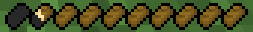 Close up of the bread hunger bar sprites