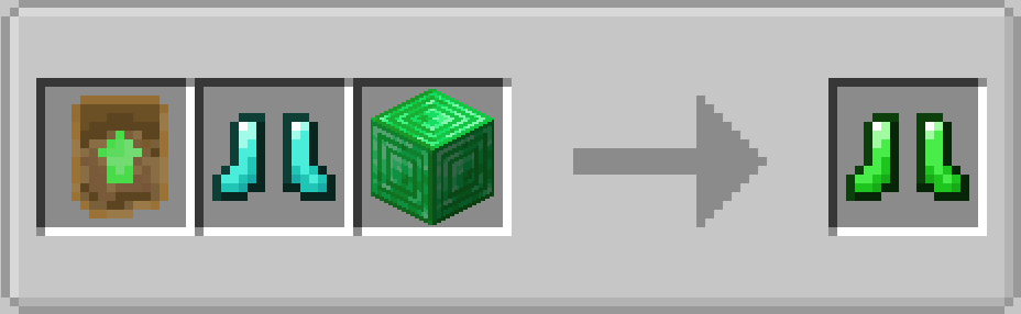 Emerald Boots Crafting
