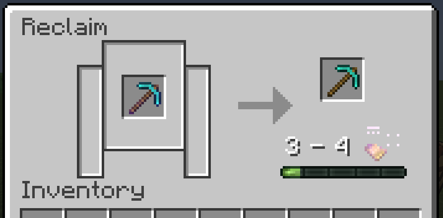 Hardened Grindstone interface