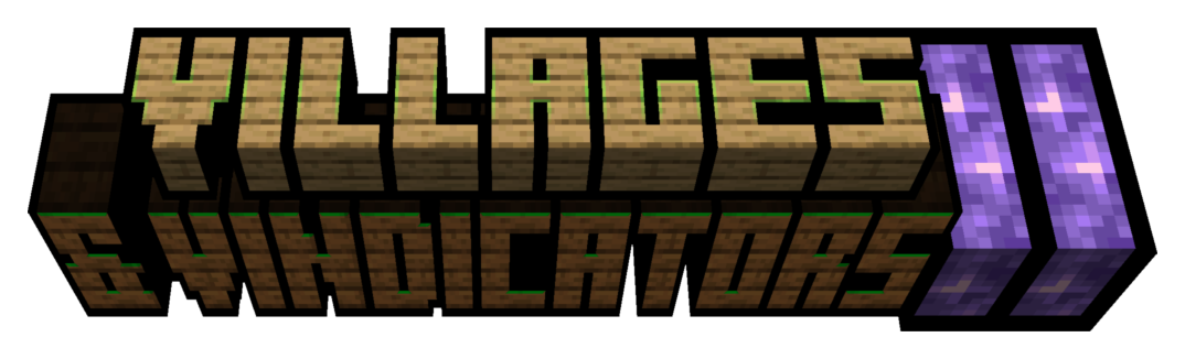 Title of the modpack 'Villages & Vindicators II'