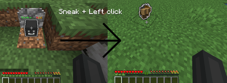 Sneak + left click to just drop all your items and your xp