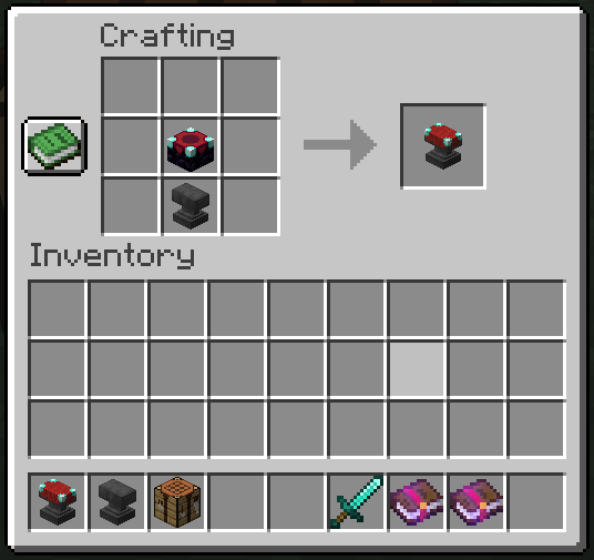 An image of how it is crafted