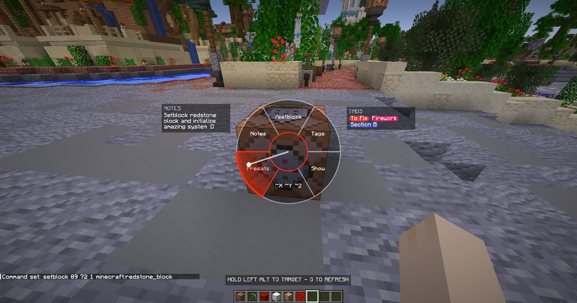 Radial wheel image