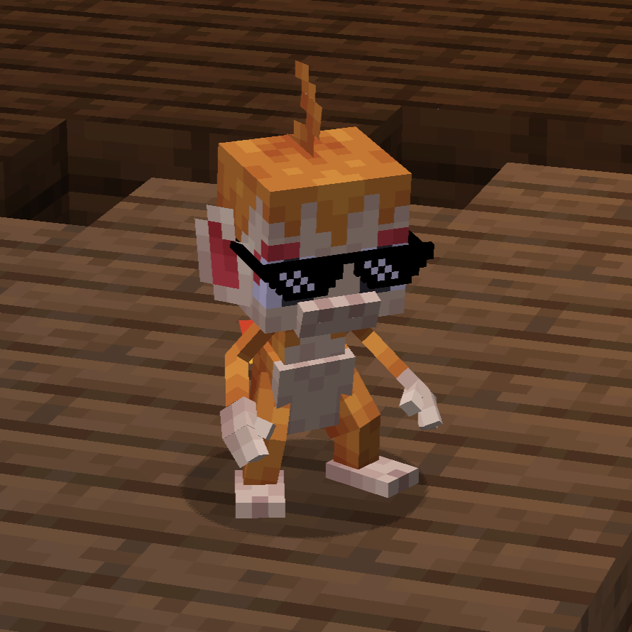 Chimchar with glasses from Simple Hats