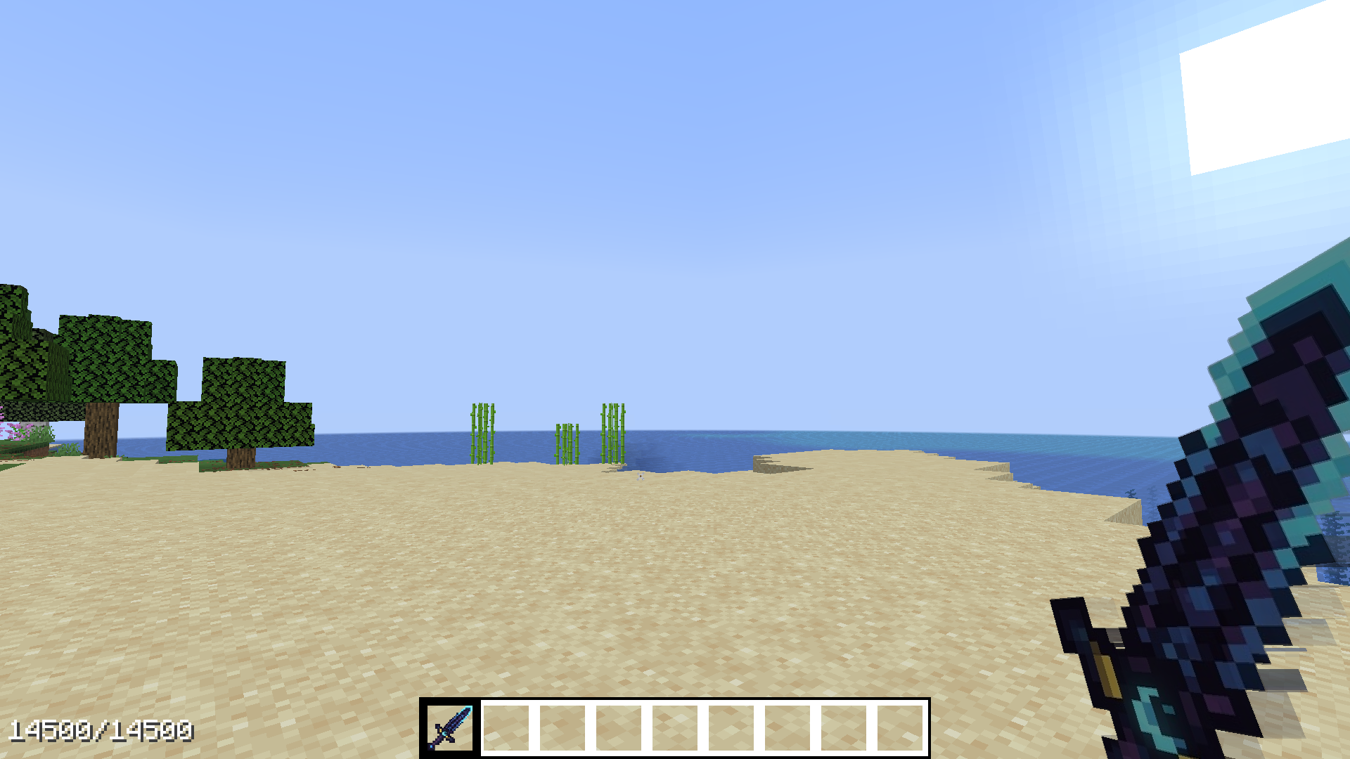 Sword preview without powerup