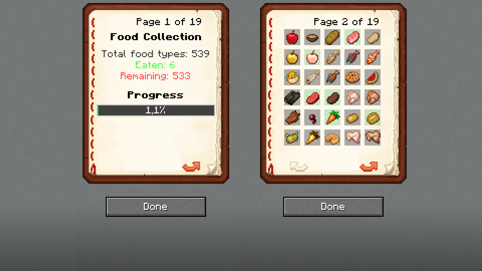 Recipe book