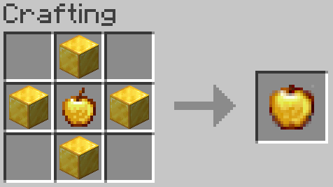 Compacted Golden Apple Crafting