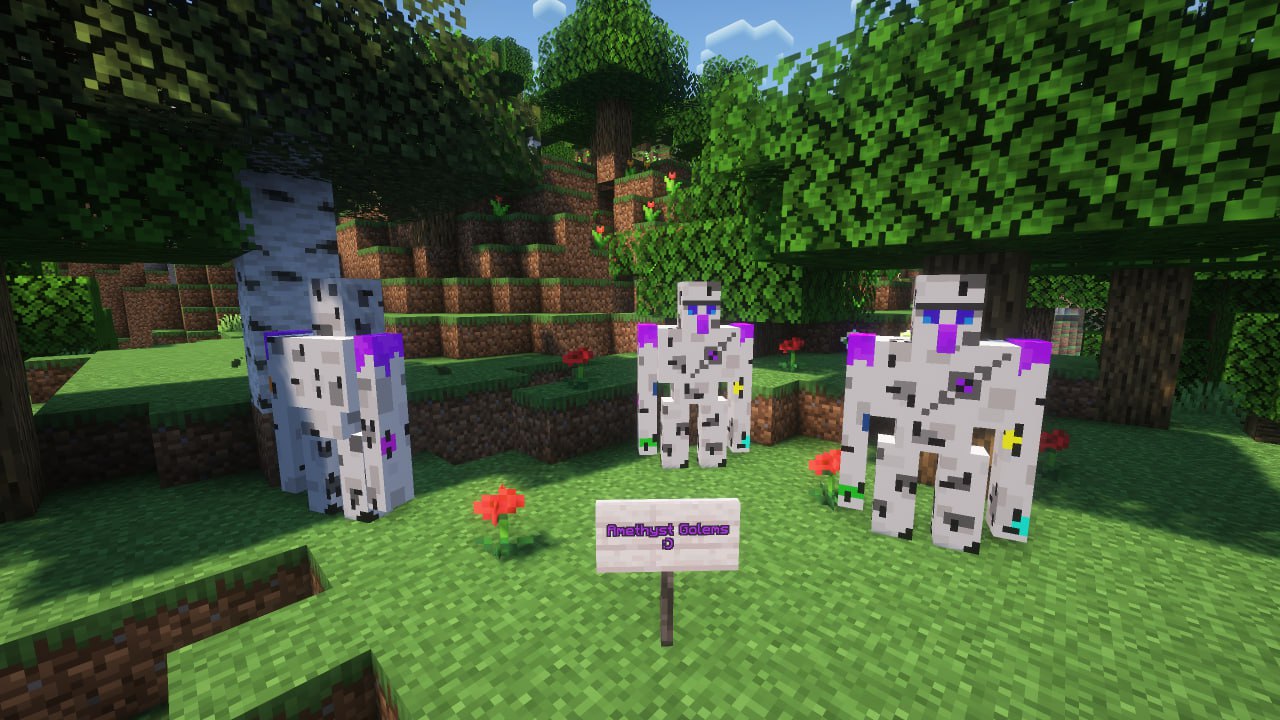 ♥ The Iron Golems send their greetings! ♥