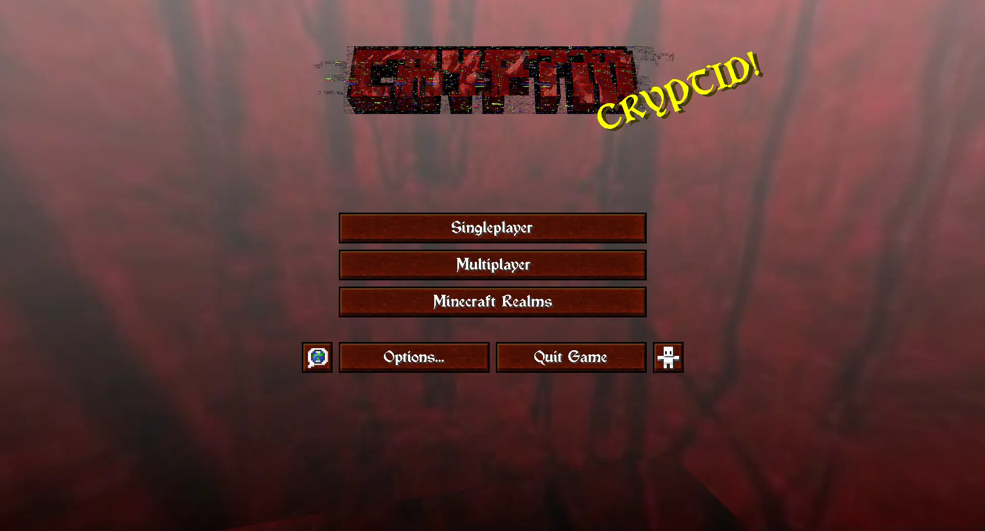 Cryptid title screen