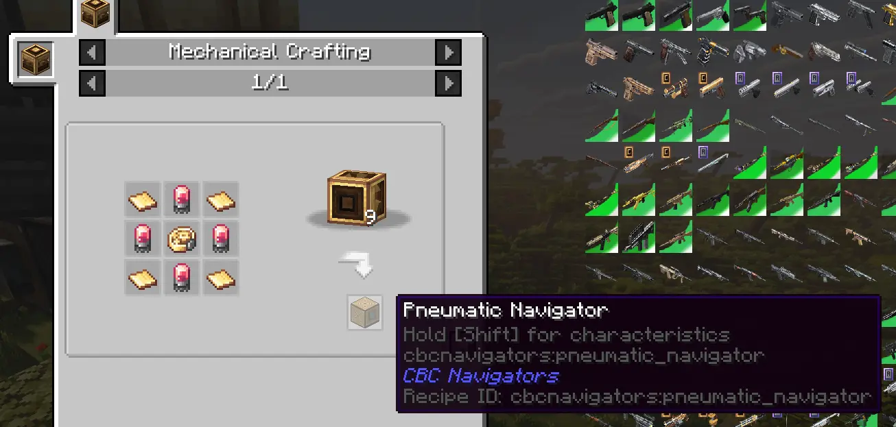 Pneumatic Navigator - craft