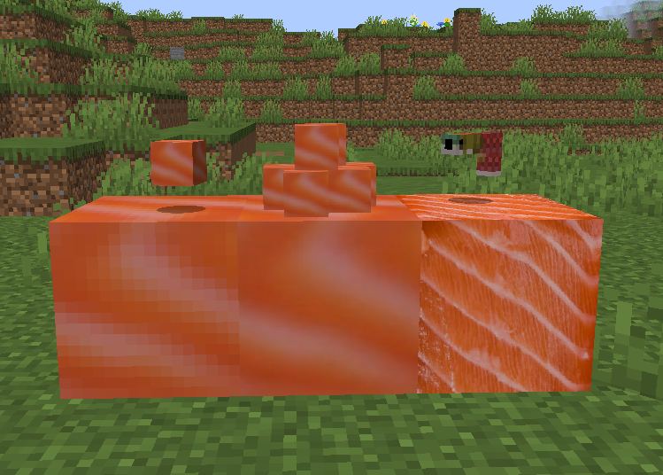 Content in Salmon Cubes currently