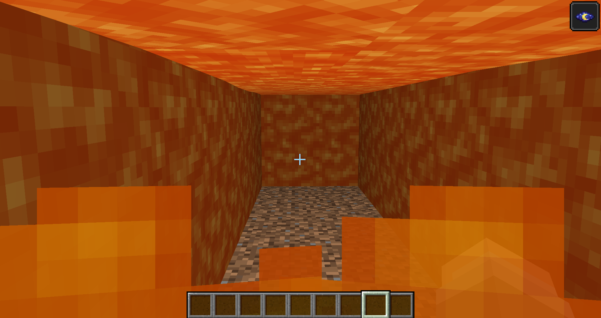 in lava