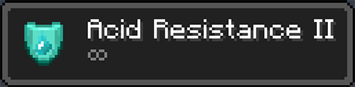 effect acid resistance
