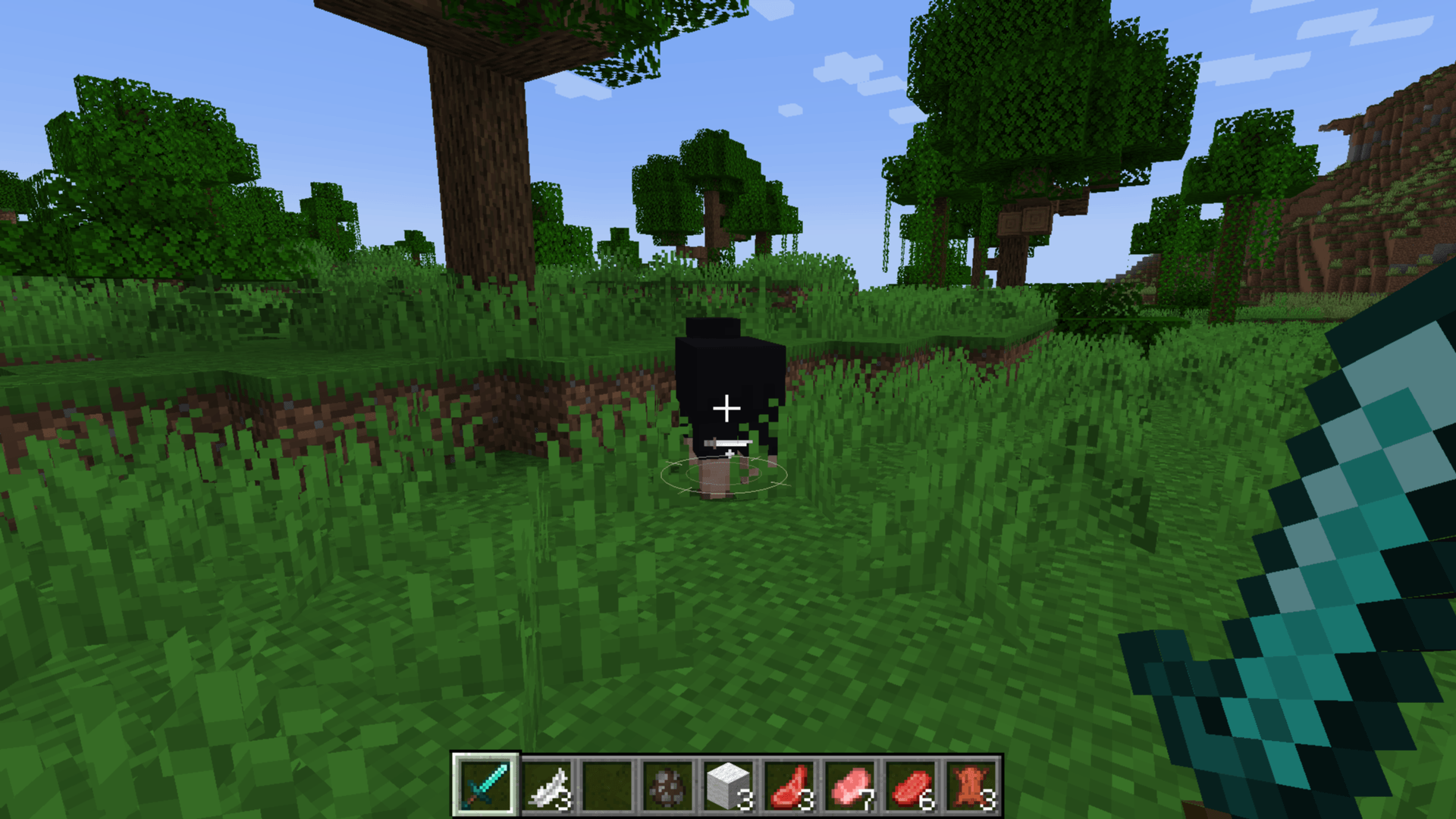 locking a sheep