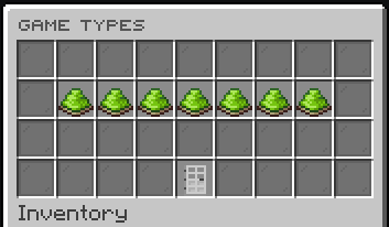 Game type editor for every chat game mode