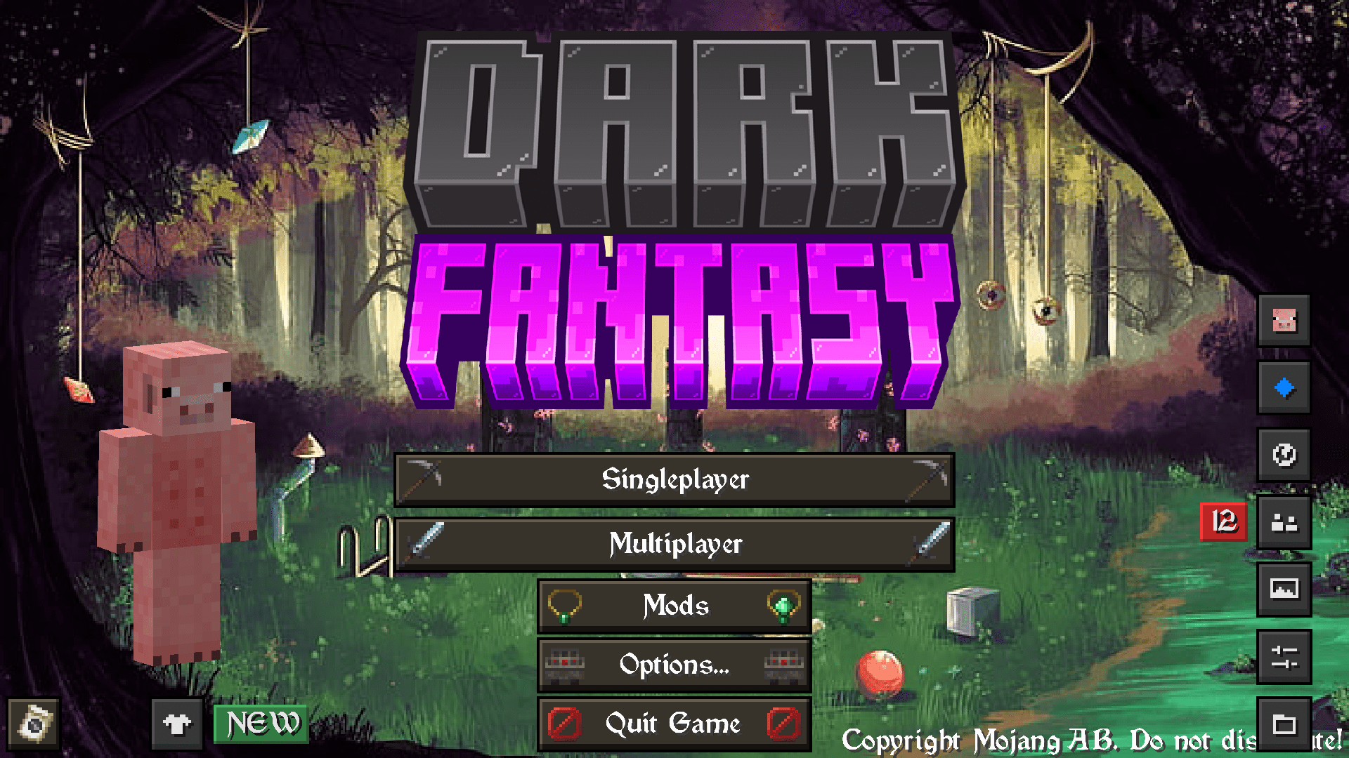 The Dark Fantasy - Minecraft Modpack