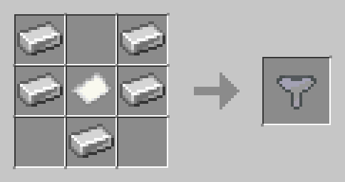 filter crafting recipe