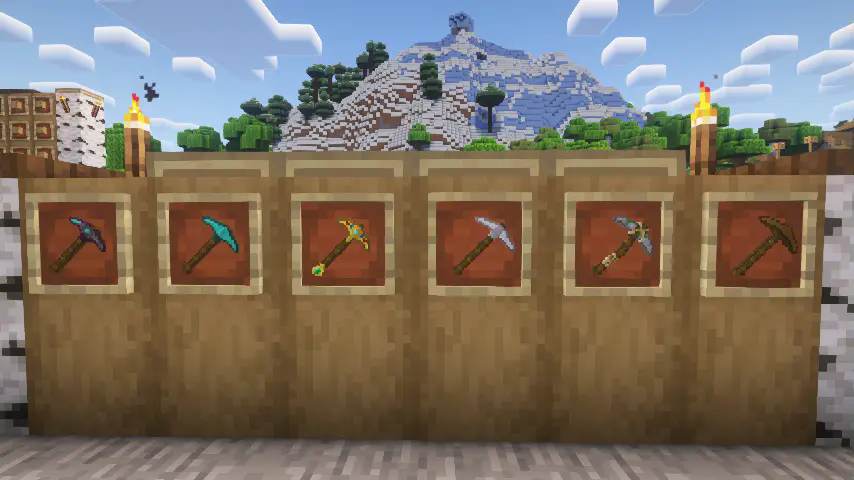 Pickaxes Showcase