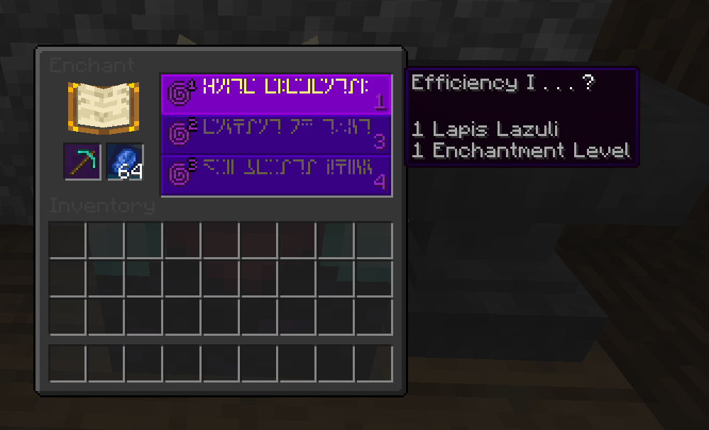 enchanting table