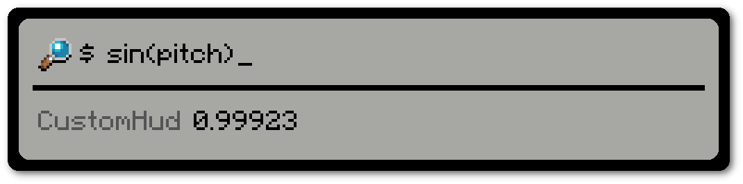 expression - sine