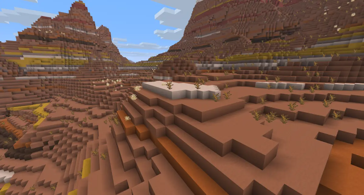 MOUNTAIN BADLANDS PLATEAU