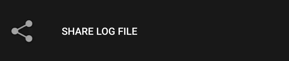 Share Log File Button
