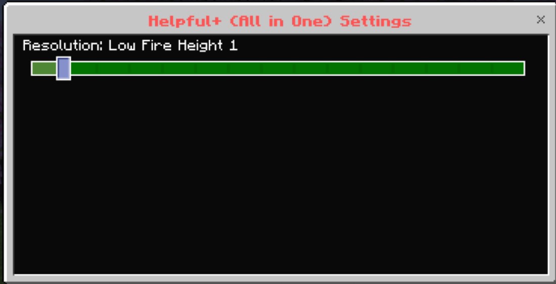 FIRE RESOLUTION