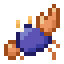 pixel art of a crab, based on the version shown in the 2023 minecraft mob vote